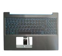 YGUWZ Clavier de Remplacement avec Couvercle supérieur Repose-Paume L340-15 L340-15IRH, Compatible avec Les dispositions américaines, espagnoles, Russes et françaises(Spanish)