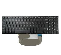 YGUWZ Clavier de Remplacement Compatible avec Ordinateur Portable américain Compatible avec Les modèles 17 N705 N705FD N705UD N705FN A705UA R702 F705 X705MA X705MB X705UA X705UF X705U(UK NO Backlit)