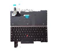 YGUWZ Clavier de Remplacement rétro-éclairé Espagnol, Compatible avec Ordinateur Portable L14 Gen1 Gen2 G1 G2(SP Backlit Point)