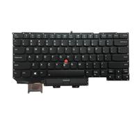 YGUWZ Clavier de Remplacement X1 Carbon 5e génération Compatible avec Ordinateur Portable rétroéclairé Anglais américain 01ER623 Compatible avec des modèles similaires