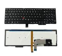 YGUWZ Clavier d'ordinateur Portable Allemand rétro-éclairé P50s Compatible avec Le modèle P50 20FK 20FL GR