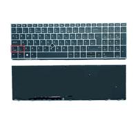 YGUWZ Clavier d'ordinateur Portable rétroéclairé Compatible avec 15 G5 15 G6 17 G5 17 G6(LA Backlit Point)
