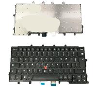 YGUWZ Clavier d'ordinateur Portable rétroéclairé, Compatible avec X240 X240S X250 X260 X270 X250S X240i X260S A275 X230S(FR No Backlit)