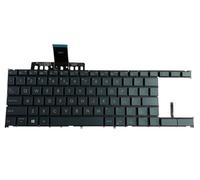 YGUWZ Clavier Espagnol Latin Russe Anglais français Arabe Compatible avec UX481 UX481F UX4000 UX4000FL avec Remplacement du rétroéclairage(US)