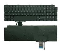 YGUWZ Clavier rétro-éclairé Espagnol Compatible avec Ordinateur Portable 7550 7750 7670 7760 7560 17-7750 0MH69P NSK-QSABC PK132V71B21