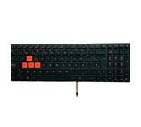 YGUWZ Clavier rétro-éclairé GL502 SP, Compatible avec GL502V GL502VM GL502VS GL502VT GL502VY GL702 GL702ZC GL702VM V156230AK1(Spanish Backlit)
