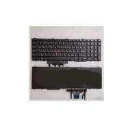 YGUWZ Clavier rétroéclairé Compatible avec Accessoire d'ordinateur Portable 5500 5501 5510 5511(Russian)