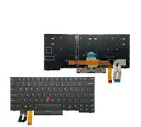 YGUWZ Clavier rétroéclairé Compatible avec Les modèles d'ordinateurs Portables T14 P14s Gen1 Gen2 5N20V43904 5N20X68869 5N20V43915 5N20V43764 US UK DE GR Las BR(US English)