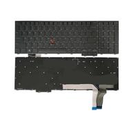 YGUWZ Clavier rétroéclairé Compatible avec Les modèles L15 Gen3 T16 P16s Gen1 5N21D93686 5N21D93723 5N21D93876 5N21D93643(US Grey Backlit)