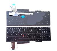 YGUWZ Clavier rétroéclairé E580 E585 E590 E595 L580 L590 T590, Compatible avec FRU 01YP560 01YP720 P52 P72