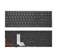 YGUWZ Clavier rétroéclairé RVB Compatible avec Les modèles de la série 15-en 15-EN0019NR 15-EN0013DX 15-EN0023DX TPN-Q238 TPN-Q267(US White Word Light)