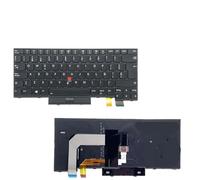 YGUWZ Clavier rétroéclairé T470 T480 A475 A485, Compatible avec la Disposition Latine, Espagnol, Canadien et français(ES Spanish BL)