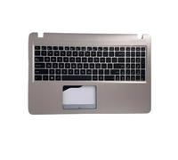 YGUWZ Clavier RU US Compatible avec X540L K540UA X540LA F540 X540LJ D540U X540SA X540SC R540 VM520U FL5700U R540S C520U avec Cadre Repose-Paume(English)