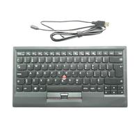 YGUWZ Clavier USB Canadien français KU-1255, avec Souris Rouge Trackpoint, Compatible avec Les Ordinateurs et Ordinateurs Portables 03X8726