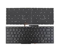 YGUWZ Compatible avec Le Clavier rétroéclairé TM1701 TM1707 181501 171501 Compatible avec Ordinateur Portable 15,6".