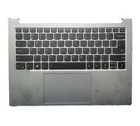 YGUWZ Couvercle supérieur Repose-Paume Compatible avec Clavier, Compatible avec Les Ordinateurs Portables 14S 2021 7 Pro 14ITL5 7 Pro 14ACH5 14IHU5 14ARH5 US Latin(Silver US)