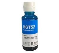 YGUWZ Encre de Recharge à Base d'eau, Compatible GT51 GT52 GT53, Compatible avec imprimantes à Jet d'encre, adaptée à la série DeskJet GT 5810 5820(1 Cyan)