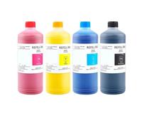 YGUWZ Encre pigmentée 8 Couleurs 1000 ML Compatible avec diverses imprimantes Grand Format(Light Cyan)