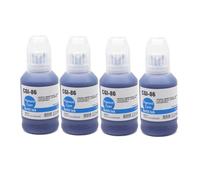 YGUWZ Encre pigmentée GI-86 GI16, Compatible avec Les imprimantes GX3080 GX4080 GX5080 GX6080 GX7080 GX5010 GX6010 GX7010(GI-86 16 4pcs Cyan)