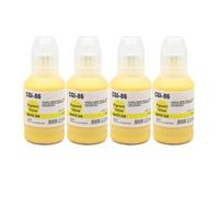 YGUWZ Encre pigmentée GI-86 GI16, Compatible avec Les imprimantes GX3080 GX4080 GX5080 GX6080 GX7080 GX5010 GX6010 GX7010(GI-86 16 4pcs Yellow)