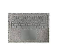 YGUWZ Ensemble Clavier pour Ordinateur Portable 3 4 modèles 1867 1872 1953 Compatible avec FR ES UK Gris sidéral(ES)