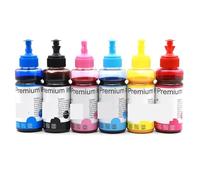 YGUWZ Ensemble d'encres de 6 Couleurs compatibles L1800 L805 L801 R330 R230 R270 R290 T50 L850 L810 1390, Encre de Sublimation