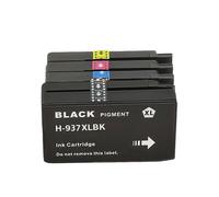 YGUWZ H-938XL 937XL CARTRIDGES À L'ENK COMPATIBLES avec IRGRES comme 9110B 9120 9130 9720 9730(937-4Color 1set)