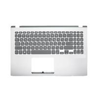YGUWZ Housse Repose-Paume Compatible avec Clavier Russe et Espagnol, Compatible avec X545, X545L, X545F, X545FA, X545FJ, R545F, R545FA, R545FJ(RU Silver Cover)