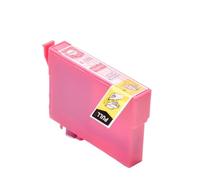 YGUWZ Jeu de Cartouches d'encre T1281 T1282 T1283 T1284 BK C M Y Compatible avec Stylet S22 SX125 SX130 SX230 SX235W SX420W Office BX305F 305FW(3 pcs Magenta)