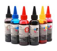 YGUWZ Kit de Recharge d'encre Compatible avec imprimantes série XP-15000 XP15000 XP15010 XP15080 EP-50VA, 6X100ml, Cartouches de Recharge d'encre 01U