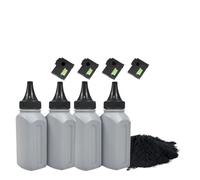 YGUWZ Paquet de 4 Toner Noir Compatible et 4 puces Noires Compatible avec Cartouche de Toner Phaser 6000 6010 Workcentre 6015 106R01630 106R01634