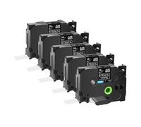 YGUWZ Paquet de Ruban Pochoir Compatible avec STE-141 SET-151 STE-161, Ruban de Transfert Thermique 18mm 24mm 36mm pour Fabricant d'étiquettes(18mm STE-141)