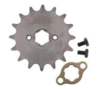 YGUWZ Pignon de chaîne Universel 520, 16T 18T 19T, Dents 20mm avec casier de Plaque de retenue, Compatible avec Les vélos Hors Route, Les VTT et Les Motos(520-16T)