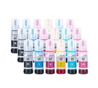 YGUWZ Recharge d'encre à Colorant à Base d'eau, Compatible 056 057 107 108 574, Compatible avec diverses imprimantes à Bouteilles, Dont L8050 L8058 L18050 L18058 ET-18100(1SET 108)