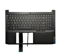YGUWZ Repose-Paume supérieur Compatible avec Gaming 3 15IHU6 15ACH6, Clavier Compatible US UK Espagnol Russe(US Backlight)