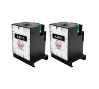 YGUWZ Réservoir d'entretien d'encre de Remplacement T6712 T671200, Compatible avec WorkCompatible Withce Pro WF-8591 WF-8593 WF-R8590 R8590DTWF D3TWFC DTWFC(T6712-2pcs)