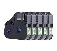 YGUWZ Ruban Compatible avec imprimante d'identification, 5 pièces, modèles C-510T C-210T C-210E C-500T C-200E C-100T C-200T C-580T M-1Std M-1Pro M-1ProC M-1Proll