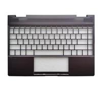 YGUWZ X360 13-AE Compatible avec la Coque supérieure du Repose-Mains Compatible avec Ordinateur Portable(Brown)