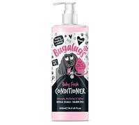BUGALUGS Après-shampoing pour chien avec parfum Baby Fresh, meilleur après-shampoing pour chiens, chiots et animaux malodorants qui démêle et hydrate à utiliser avec du shampooing pour chien