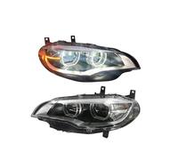 YGYGNZBV Ensemble Phares pour BMW X6 E71 2011-2013, Feux Avant LED Feux Avant Séquentiels Phares Auto Kits Accessoires