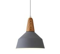 YGZPALH Suspension Minimaliste Moderne, Abat-jour Créatif De 23 Cm, Multicolore, Style Chêne, Idéale Pour Un Couloir, Une Chambre, Une Table De Chevet Ou Un Salon - Lot De 1