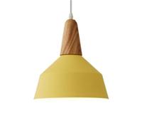YGZPALH Suspension Minimaliste Moderne, Abat-jour Créatif De 23 Cm, Multicolore, Style Chêne, Idéale Pour Un Couloir, Une Chambre, Une Table De Chevet Ou Un Salon - Lot De 1
