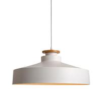 YGZPALH Suspension Moderne Style Milieu Du Siècle, Lampe Dôme Noire Mate, Luminaire Vintage Pour Îlot Cuisine, Lanterne Ronde En Métal, Lampe Blanche Scandinave Pour Salon Ou Hall D'entrée De Style
