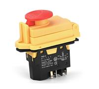 YH02-A Electromagnetic Switch 250V 16A 5PIN Start Push Button for Machine Tool Equipment Waterproof