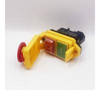 Yh02-A Interrupteur Électromagnétique 250 V 16 A 5 Broches Bouton Poussoir De Démarrage Pour Équipement Machine-Outil Étanche