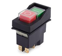 YH02-A Interrupteur électromagnétique étanche à 5 broches, AC250 V 16 A, démarreur magnétique, interrupteur de sécurité, pour machine IP55