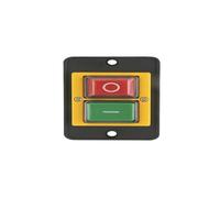 YH02-A YH01-A 110V 220V interrupteur électromagnétique démarreur bouton poussoir grand panneau for équipement de Machine-outil étanche(5PIN Plug,110V)