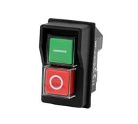 YH02A commutateurs à bouton-poussoir électromagnétiques démarreur équipement de Machine-outil interrupteur étanche(5PIN)