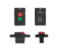 YH02A Electromagnetic Starter Push Button Switches Machine Tool Equipment IP55 Waterproof Witch 28A Replace KLD28A KJD17A NWPNLXEA(TYPE-G 4PIN SOCKET,110V)