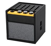 YHAILI Boîte de rangement pour médiators de guitares - Portable - En forme de haut-parleur - Pour collectionneur de médiators - Anniversaire